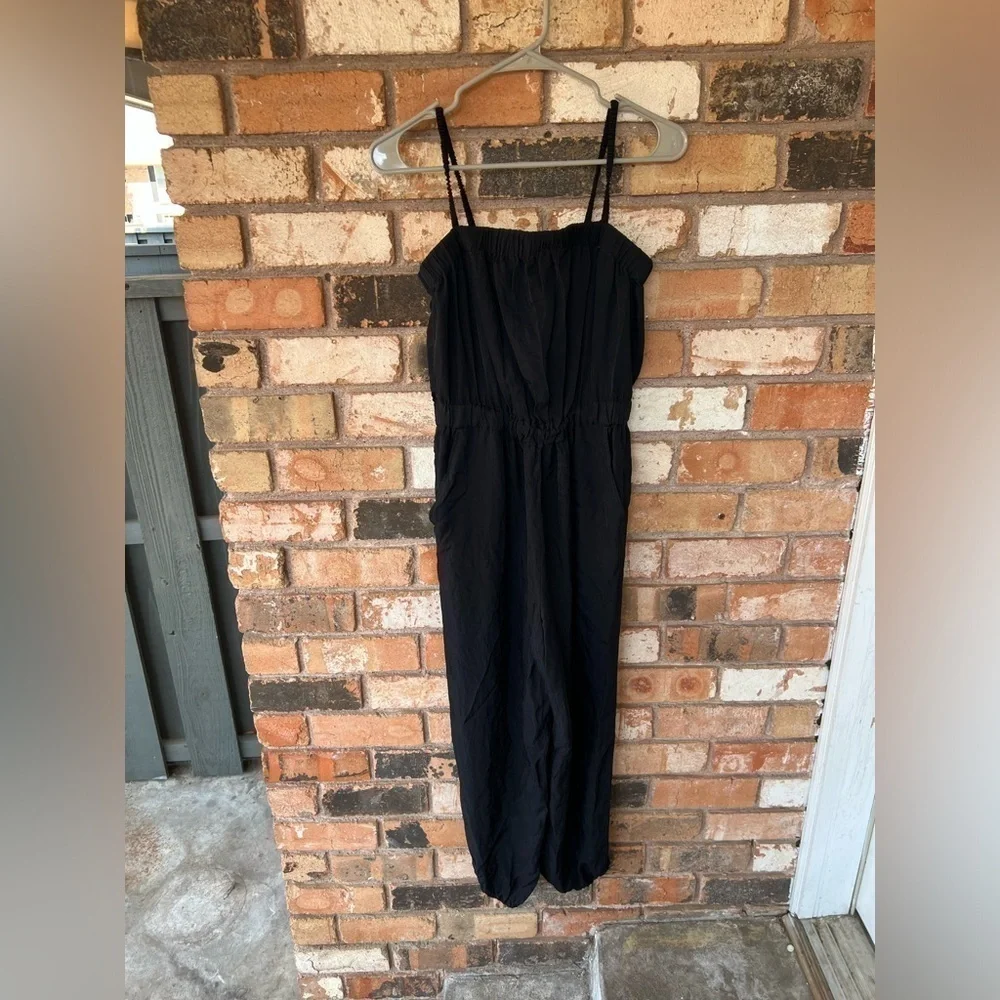 Everlane The Party-Of-One Jumpsuit black